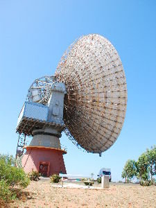 Carnarvon radio telescope