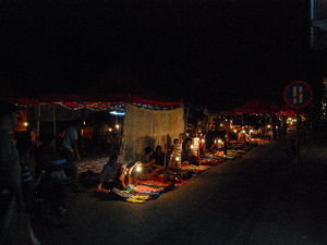 Night Market in Luang Prebang