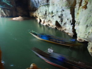 Traffic in the caves