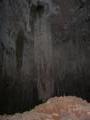 huge stalagmite