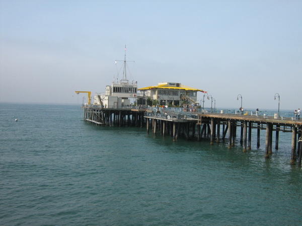 the end of the pier
