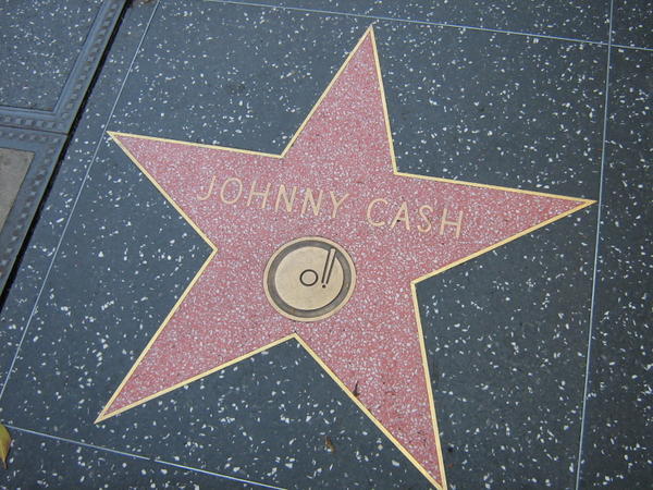 Johnny Cash @ Hollywood's Walk of Fame