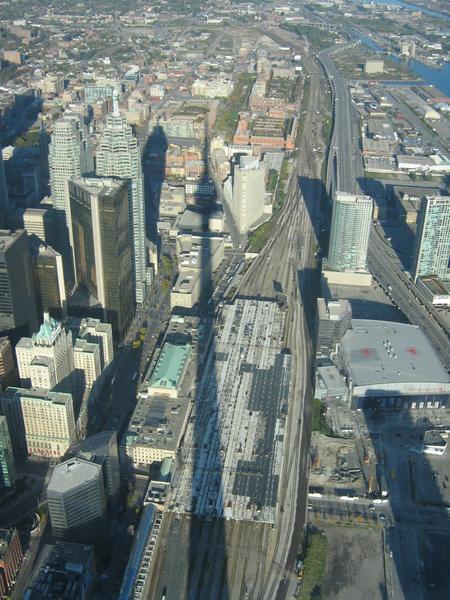 Toronto, ON as viewed from the CN Tower