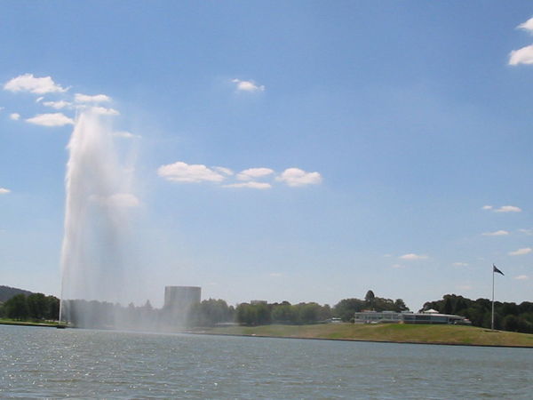 Lake + Fountain