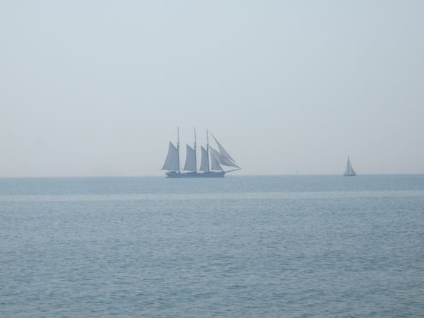 Boat on the Great Lake Ontario