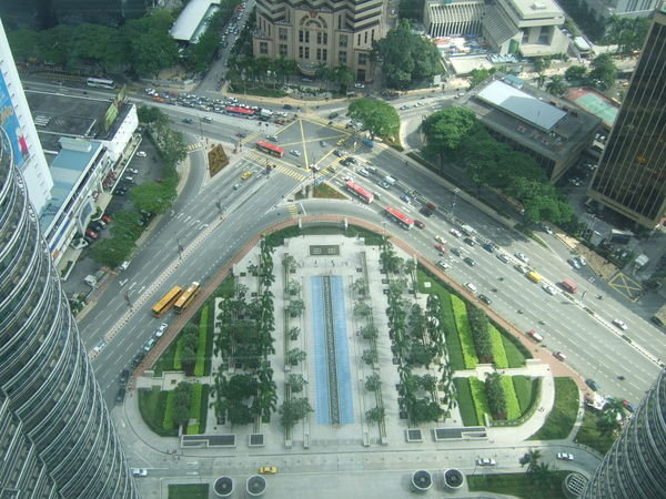 View from the sky bridge