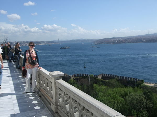 a gorgeous view from the topkapi palace