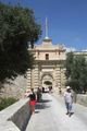 entrance to the city of mdina - the silent city