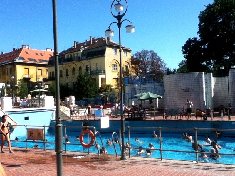 Gellert Baths outdoor pool