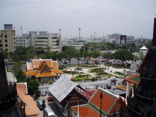 view from the top of a temple