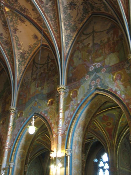 Interior of the Petra a Pavla Church