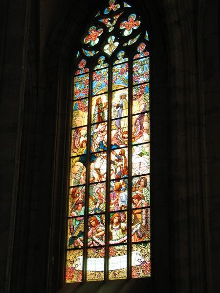 Stained Glass from St. Barbara's