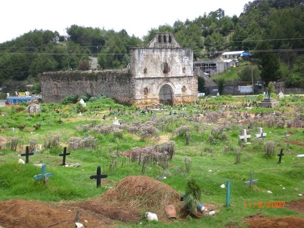 Church ruin & graveyard