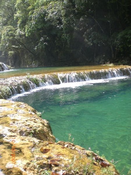 One of the pool at Semuc Champey