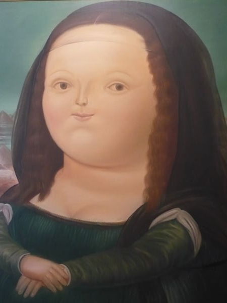 Botero´s chubby Mona Lisa