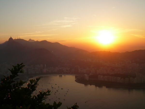 sunset from Sugar Loaf