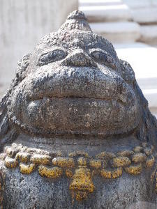 A temple guardian