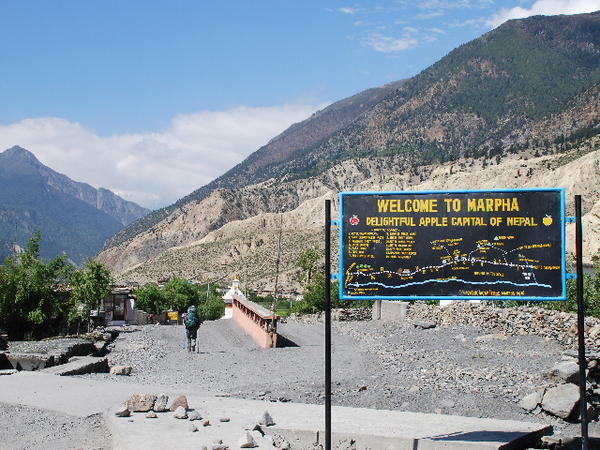 Marpha - the delightful apple capital of Nepal
