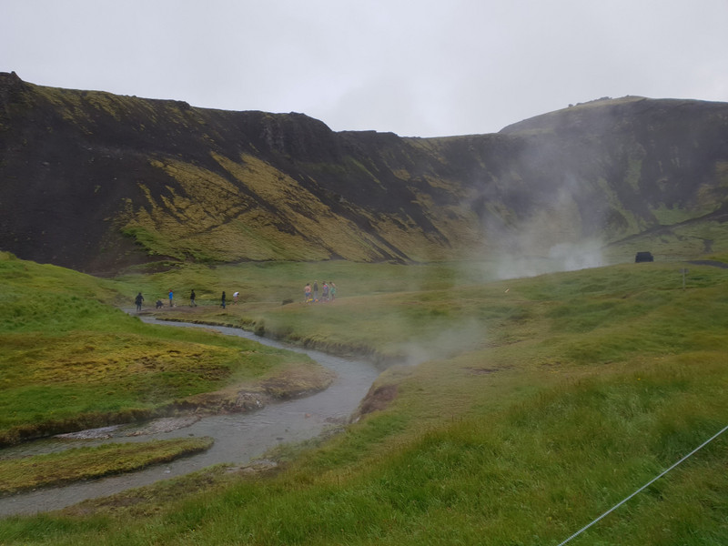 Teply potucek v Hveragerði 