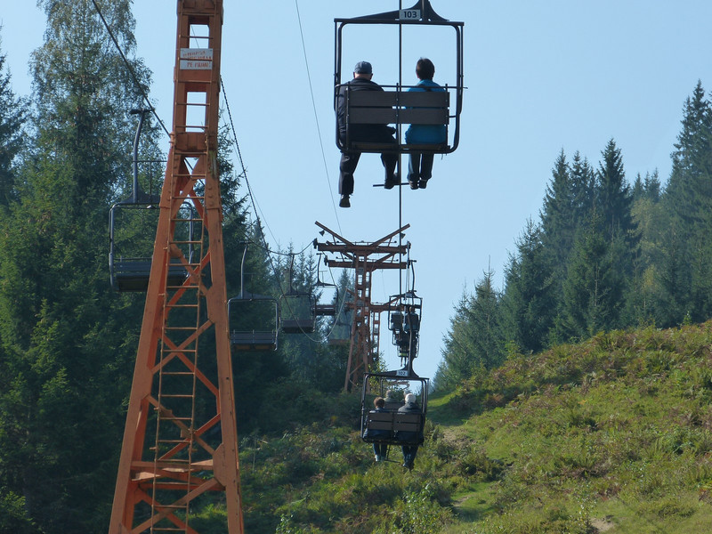 Skigebied -Vatra Dornei - stoeltjeslift