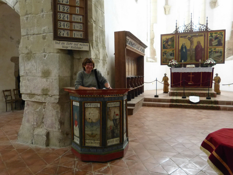 Saksisch Luthers Evangelische kerk in Prejmer