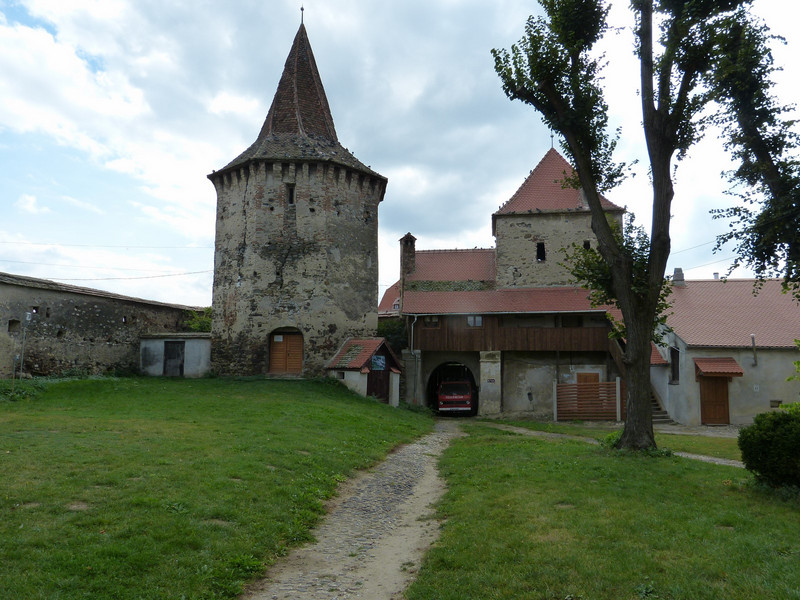 dorpje Cristian met gefortificeerde Saksische kerk