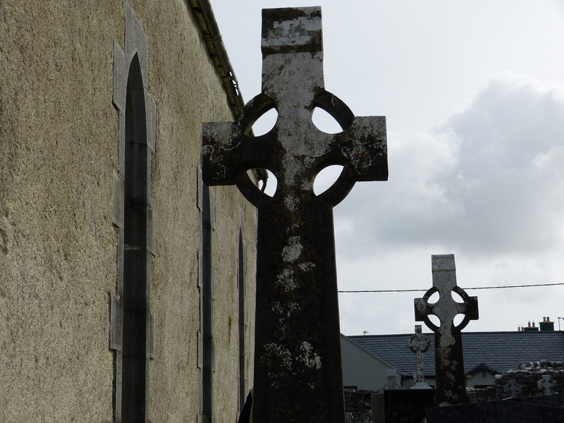 The Burren - Keltische Kruisen op oude begraafplaats