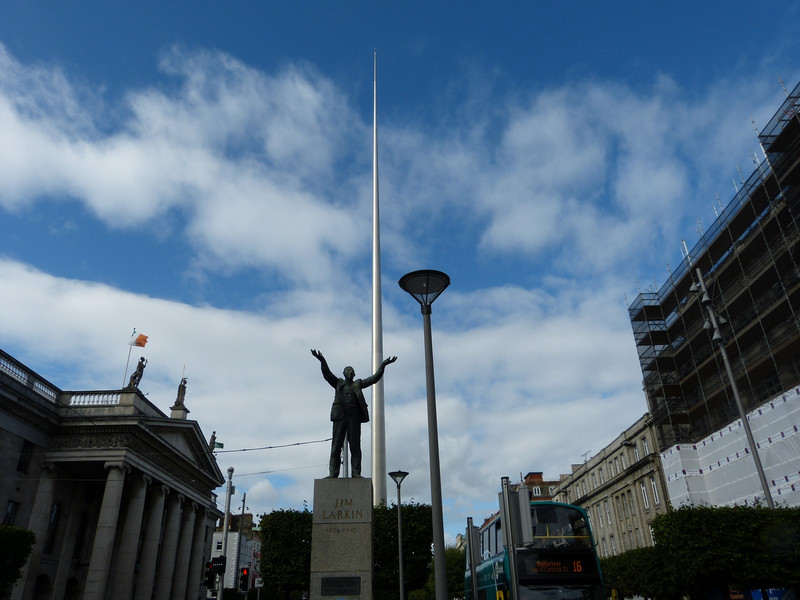 Dublin - the Spire, 120m hoge naald