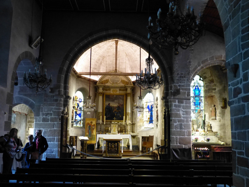Mont-Saint-Michel, rustig kerkje