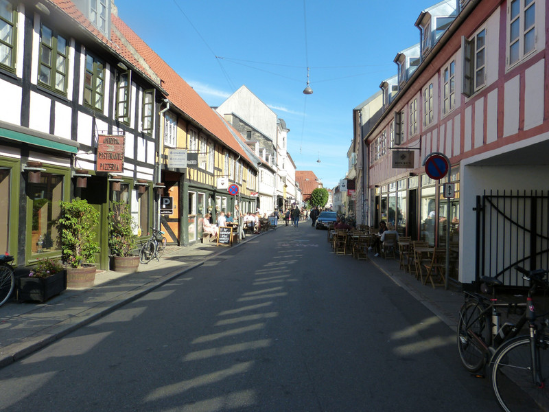 Aarhus - terrasjes op straat