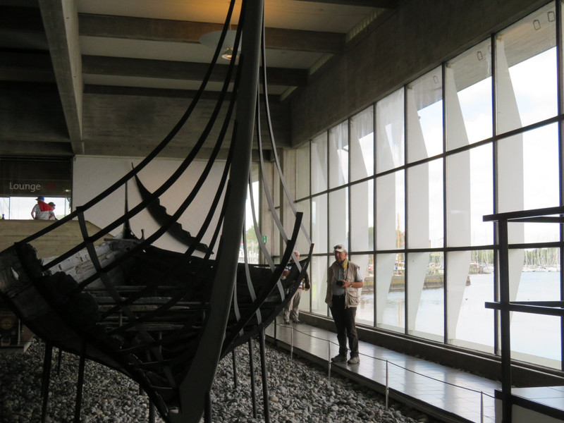 Roskilde Vikingmuseum - het vrachtschip van 1000 jaar terug