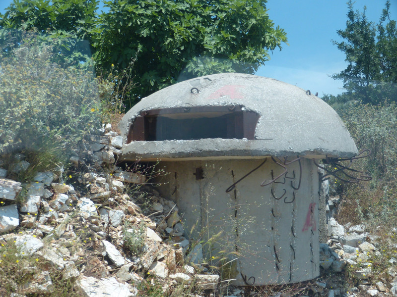 1-persoons bunker van Hoxha regime