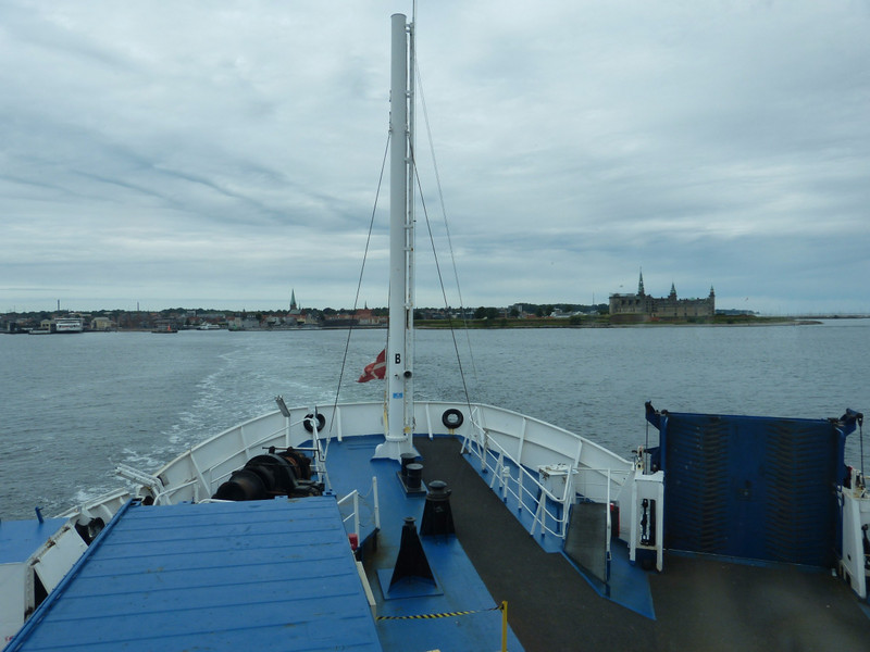 op veerboot van Helsingor (DK) naar Helsingborg (S)