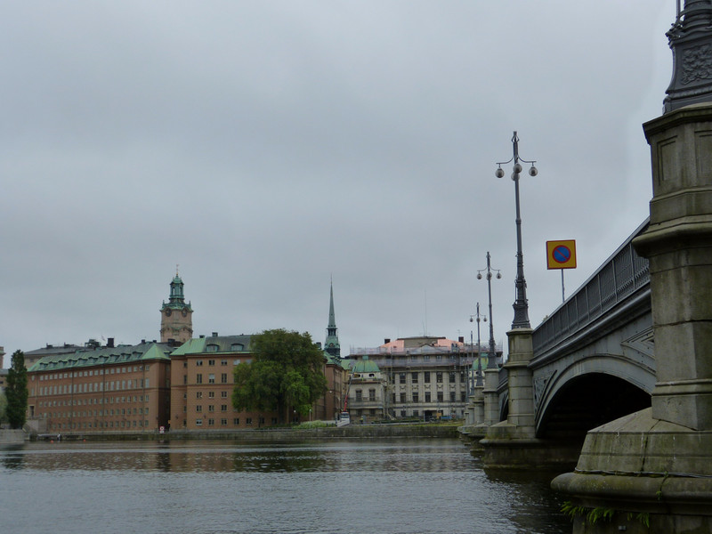 Stockholm - uitzicht op Storkyrkan 