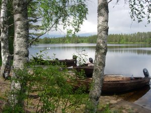 Ruunaa - Rafting boten-  Rapid shooting