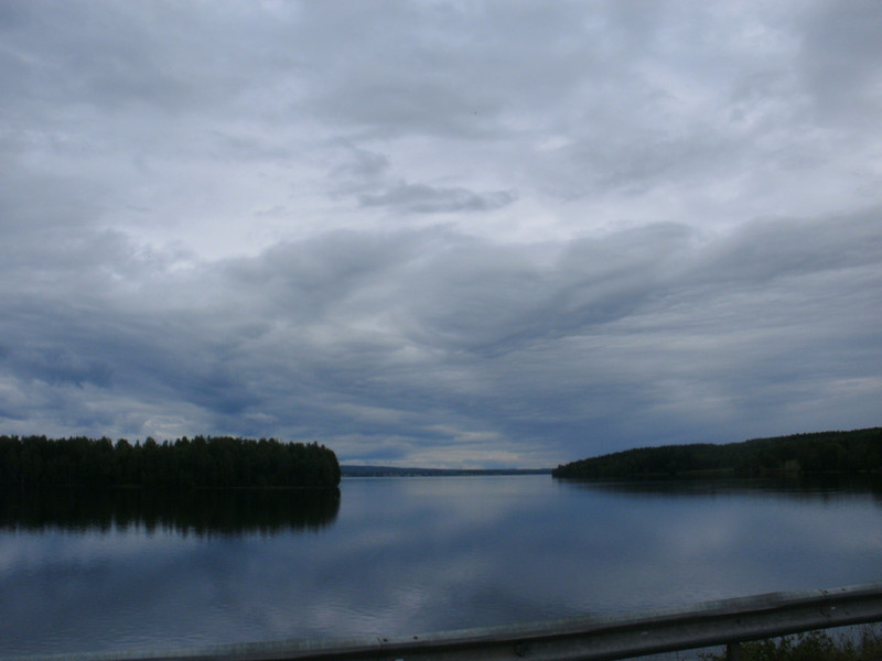 Onderweg naar Ostersund (S) - meren en rivieren 