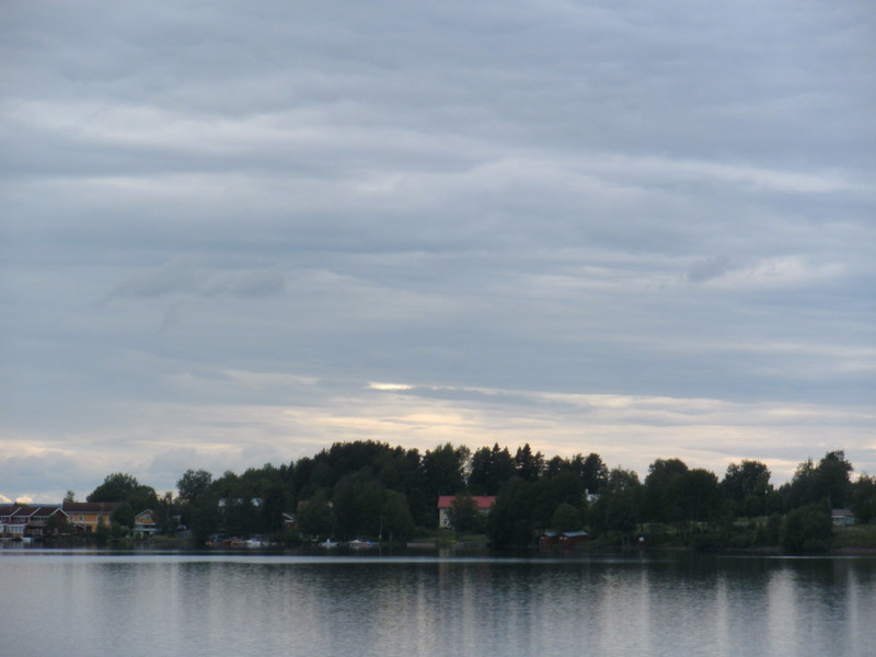 Onderweg naar Ostersund (S) - meren en rivieren