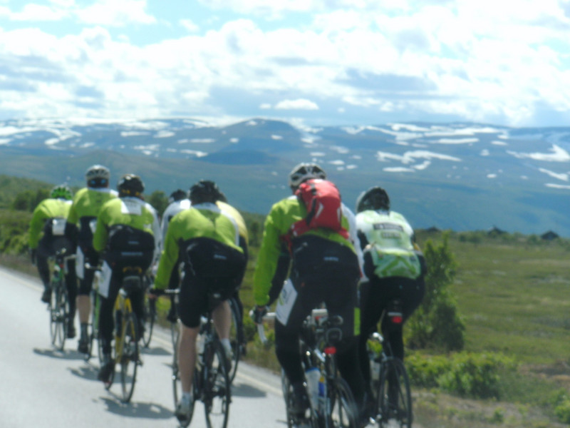 De 'Styrkeprøven' fietsmarathon van Trondheim naar Oslo
