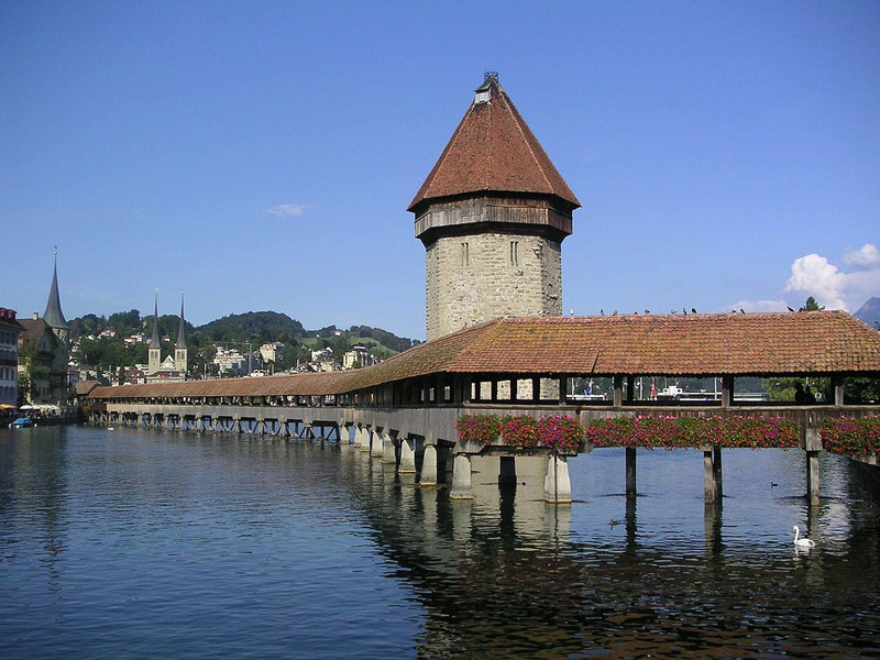 Luzern - de Kapelbrücke 