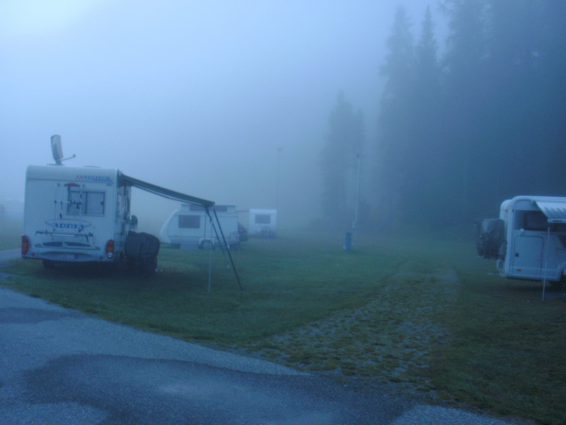 St-Moritz - Cp - 's morgens ziet er dat hier zo uit.