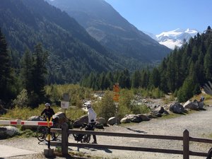 Morteratsch - aan de bareel van de Bernina-Express