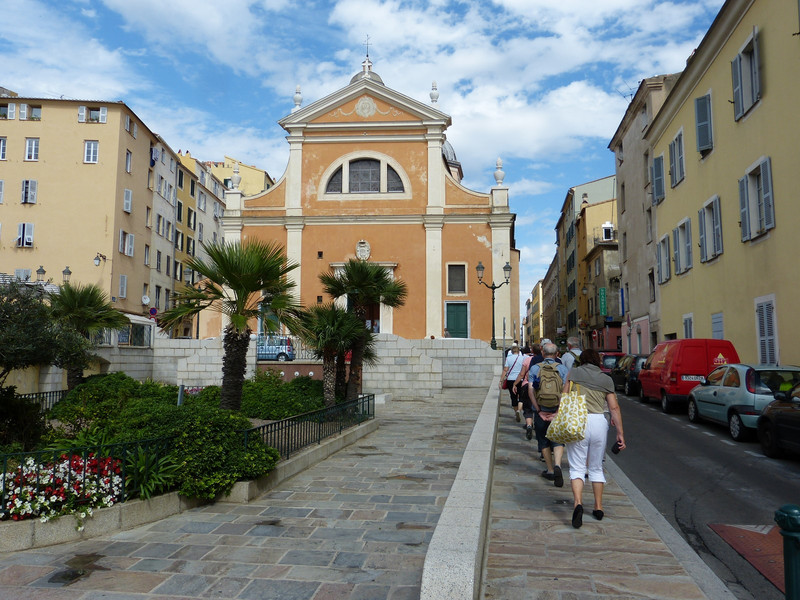 De Kathedraal van Ajaccio - doopkerk van N 