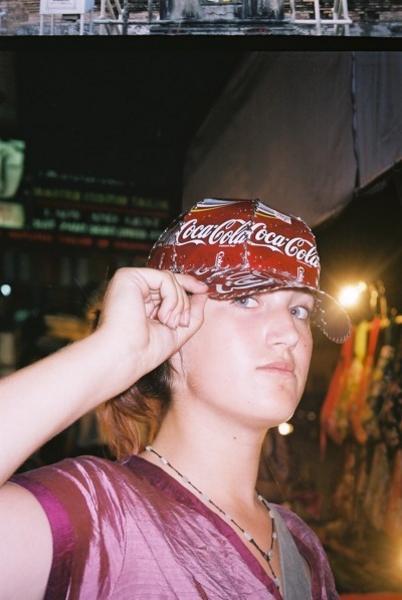 The Coca-Cola can hat