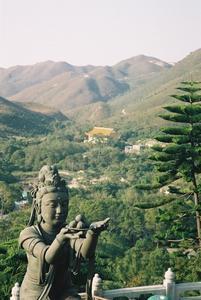 The view from the Big Buddha