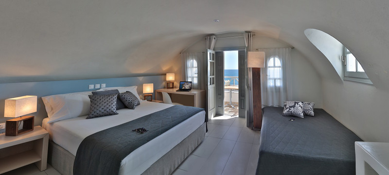 Deluxe Double Room Sea View Perissa Santorini