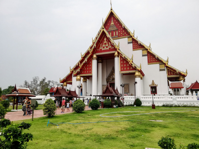 Temple with big buddha inside