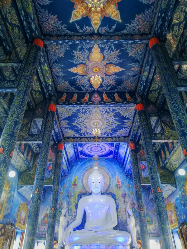 Blue temple
