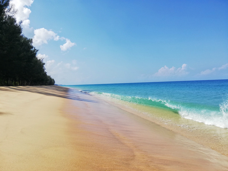 The beach in Phang-Nga