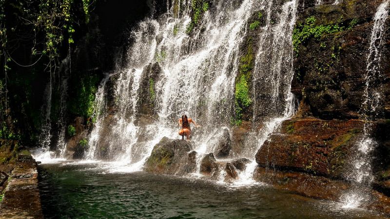 Waterfalls in Juayua, Ruta de Flores