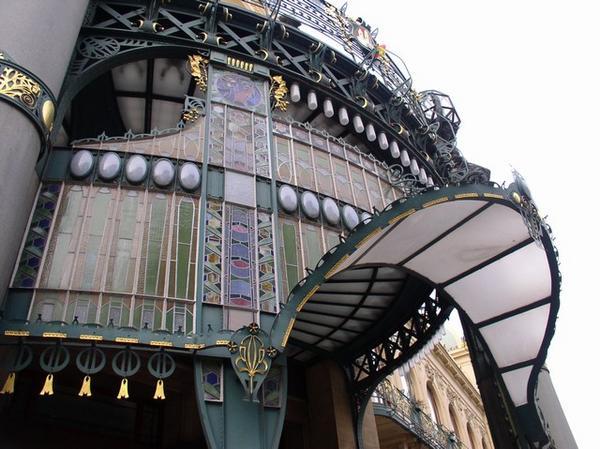 Example of the Art Nouveau architecture